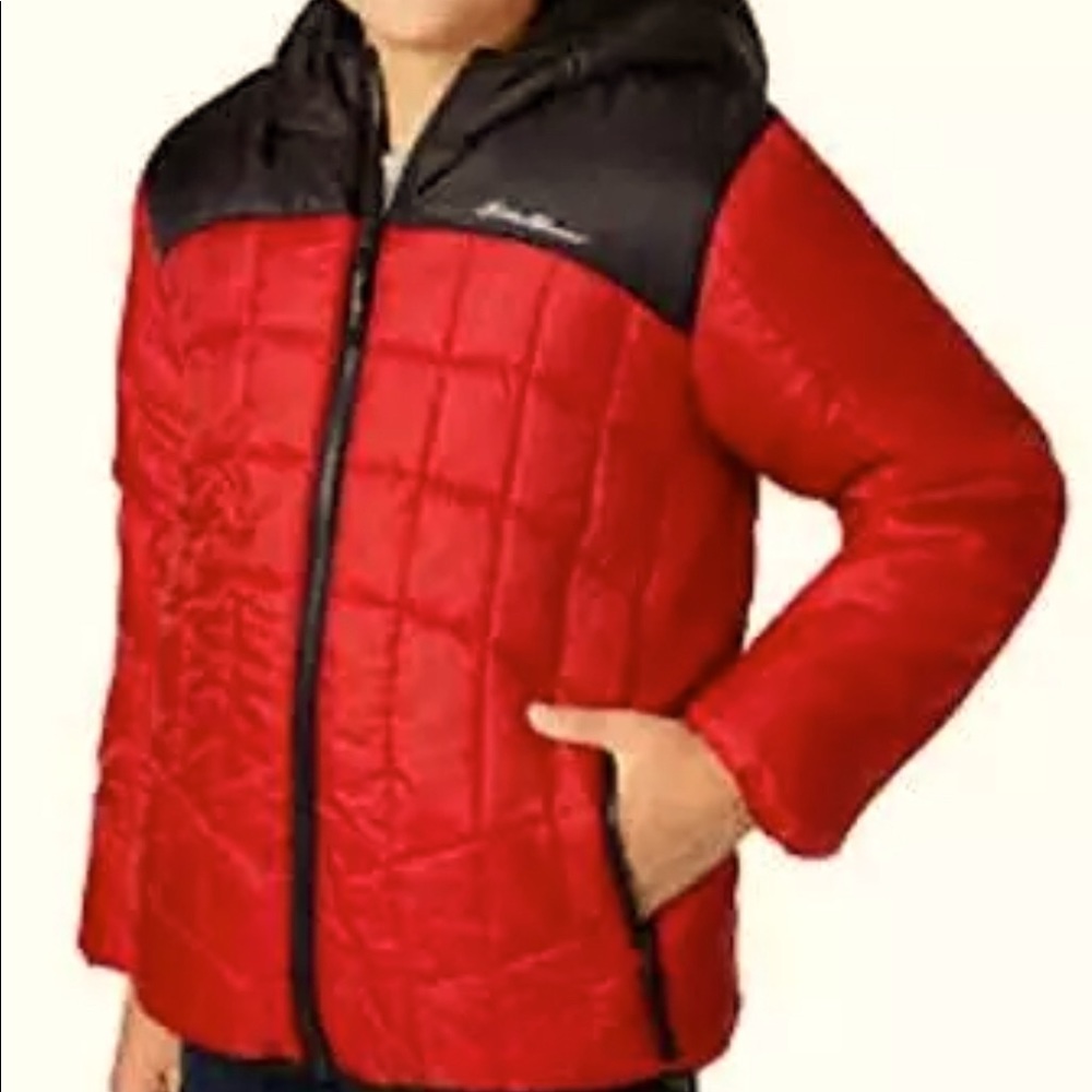 Eddie Bauer Reversible Insulated Zip Jacker